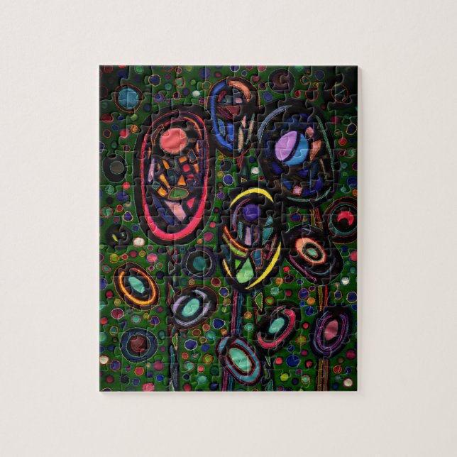 Puzzle Fleurs à motifs (Vertical)
