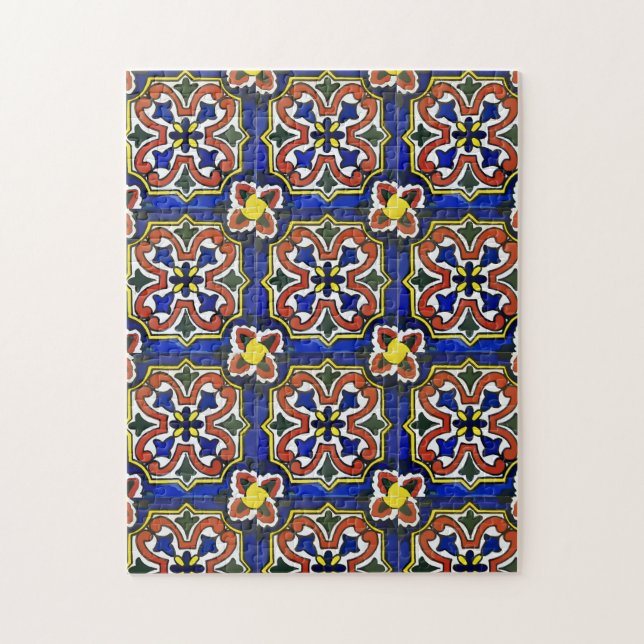 Puzzle Fleurs Abstraites, Style impressionniste (Vertical)
