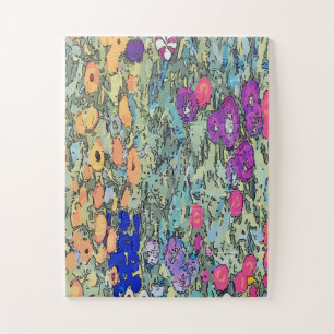 Puzzle Fleurs Art Déco