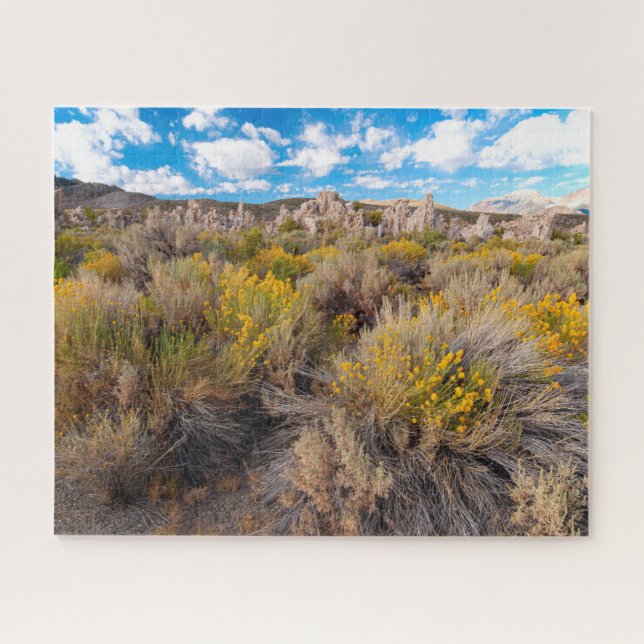 Puzzle Fleurs | Blooming Sagebrush Californie (Horizontal)