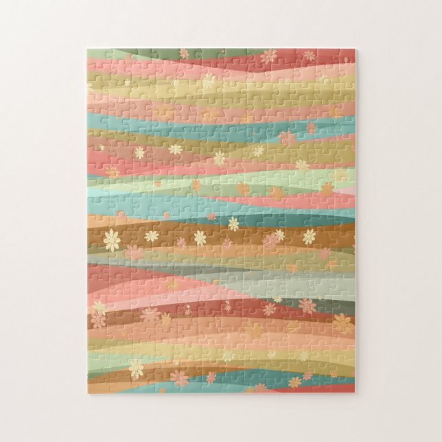 Puzzle Fleurs calmes et relaxantes (Vertical)