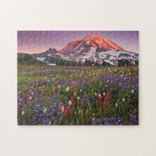 Puzzle Fleurs colorées en parc national plus pluvieux