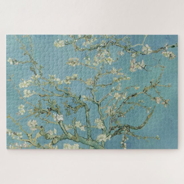 Puzzle Fleurs d'amandes par Vincent Van Gogh Art (Horizontal)