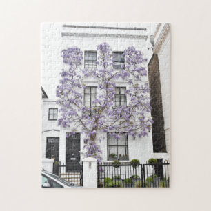 Puzzle Fleurs de bactéries violettes Kensington Chelsea L