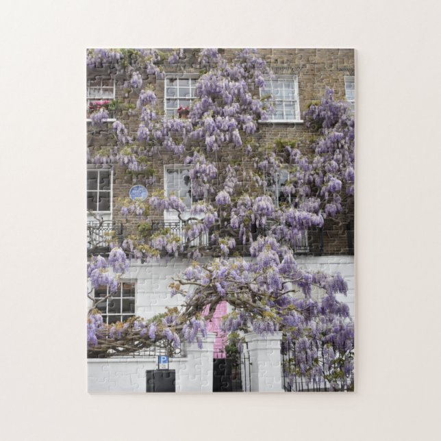 Puzzle Fleurs de bactéries violettes Kensington Chelsea L (Vertical)