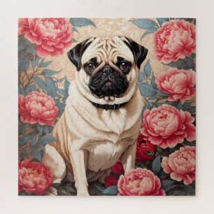 Puzzle Fleurs De carlin Et De Peony William Morris Inspir