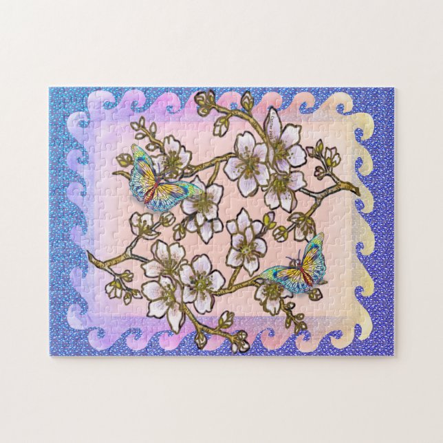 Puzzle Fleurs de cerisier (Horizontal)