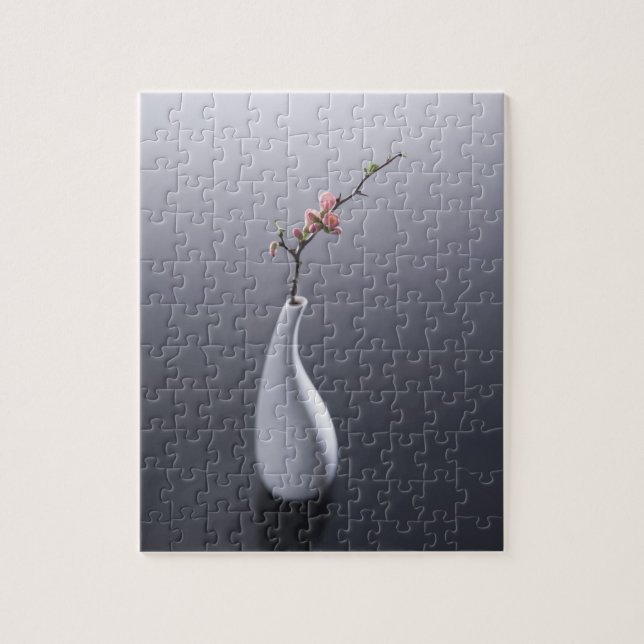 Puzzle Fleurs de cerisier dans le vase (Vertical)