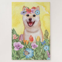 Fleurs de Chien Shiba Inu