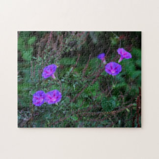 Puzzle Fleurs de gloire du matin sauvage intenses 