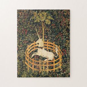 PUZZLE FLEURS DE IMAGINAIRE GOTHIQUE UNICORN, MOTIFS FLOR