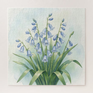 Puzzle Fleurs de Jacinthe Botanique Aquarelle