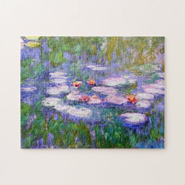 Puzzle Fleurs de Lys d'Eau en Fleur Claude Monet Beaux-Ar (Horizontal)