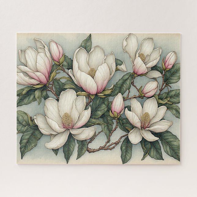 Puzzle Fleurs de Magnolia (Horizontal)