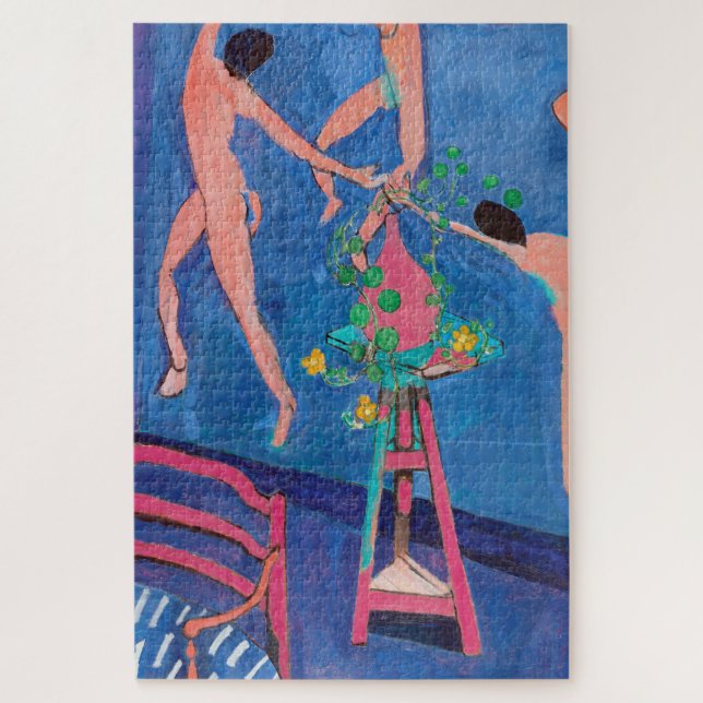 Puzzle Fleurs de Nasturtium dans l'Atelier, Matisse (Vertical)