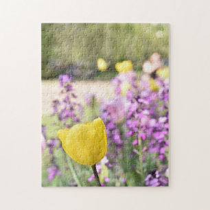 Puzzle Fleurs de parc de la Tulipe jaune Londres Angleter