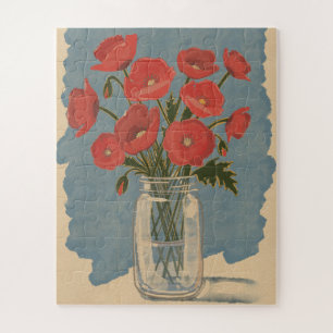 Puzzle Fleurs de pavot
