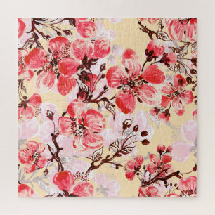 Puzzle Fleurs de printemps U Motif