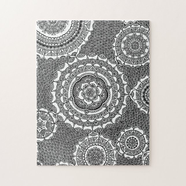 Puzzle Fleurs de rouages (Vertical)