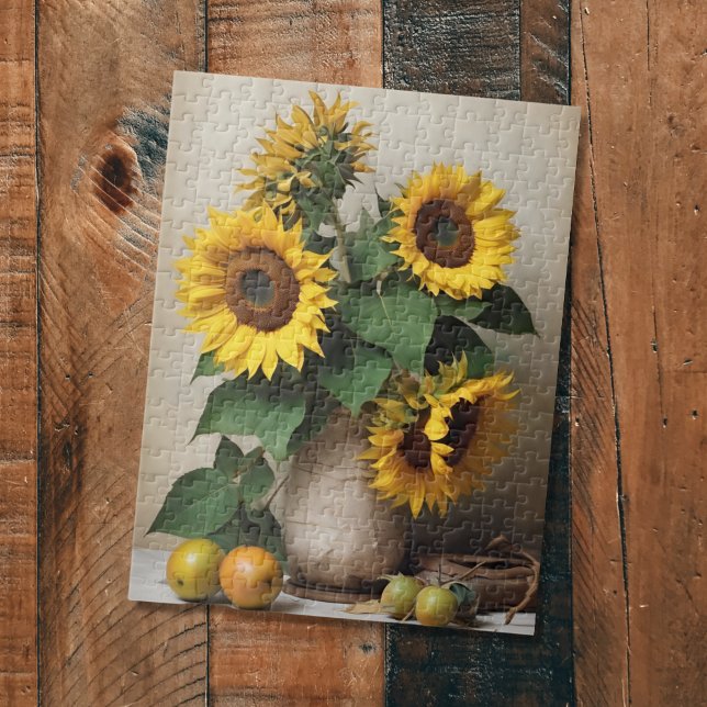 Puzzle Fleurs de soleil (Créateur téléchargé)