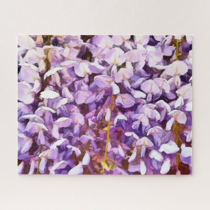 PUZZLE FLEURS DE WISTERIA