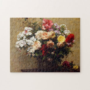 Puzzle Fleurs d'été vintages par Henri Fantin-Latour
