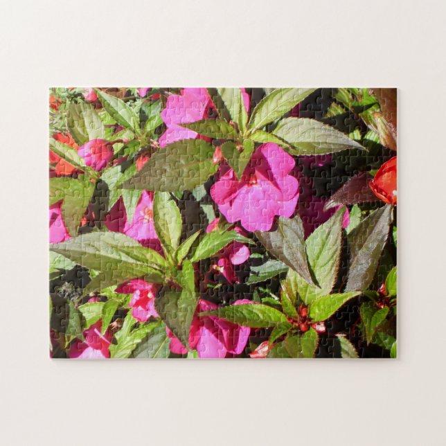 Puzzle Fleurs d'Impatiens (Horizontal)
