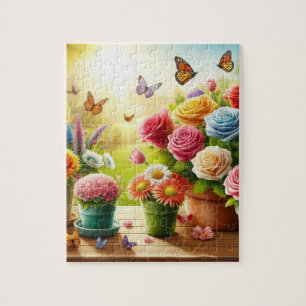 Puzzle Fleurs Enchantées
