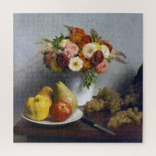 Puzzle Fleurs et Fruit, Henri Fantin-Latour
