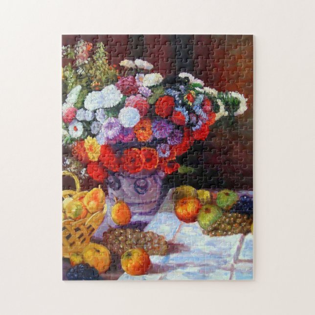 Puzzle Fleurs et fruits de Monet (Vertical)
