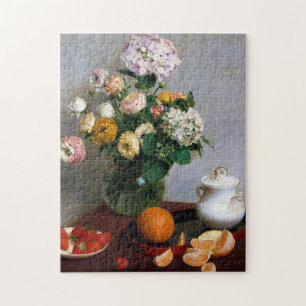 Puzzle Fleurs et fruits, Henri Fantin-Latour