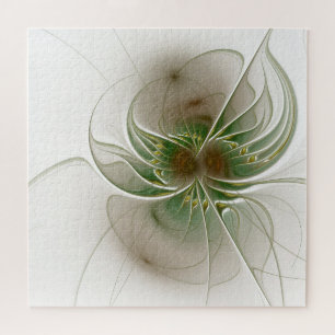 Puzzle Fleurs imaginaires fractales douces et tendres