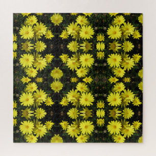 Puzzle - Fleurs Jardins Jaunes