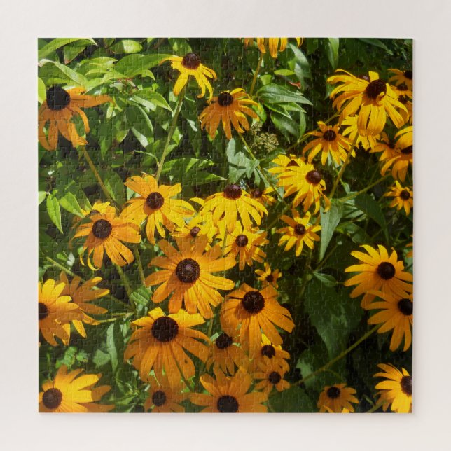 Puzzle Fleurs jaunes (Vertical)
