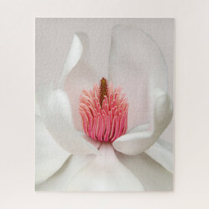 Puzzle Fleurs Magnolia blanche