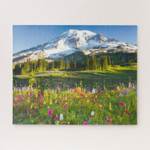 Puzzle Fleurs   Mt. Rainier Fleurs sauvages