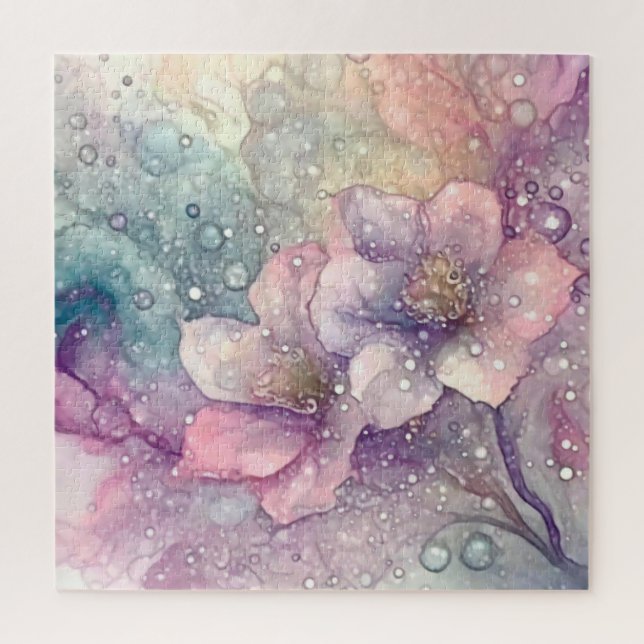 Puzzle Fleurs pastel jolies (Vertical)