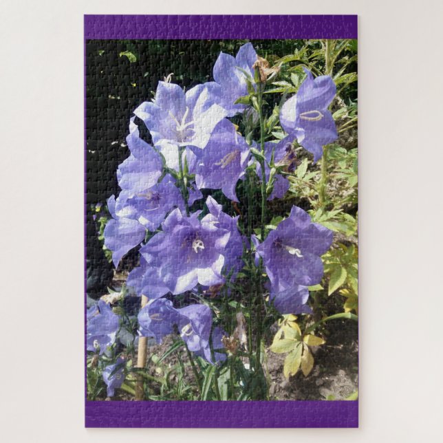 PUZZLE FLEURS PURPLES (Vertical)