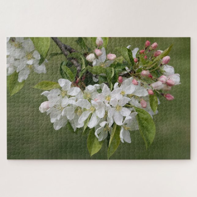 Puzzle Fleurs roses (Horizontal)