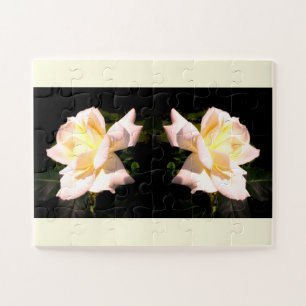 Puzzle Fleurs roses