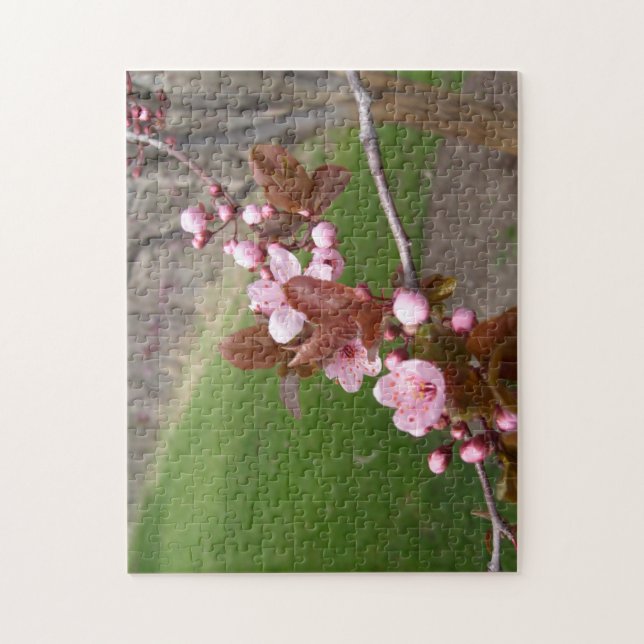 Puzzle Fleurs roses (Vertical)