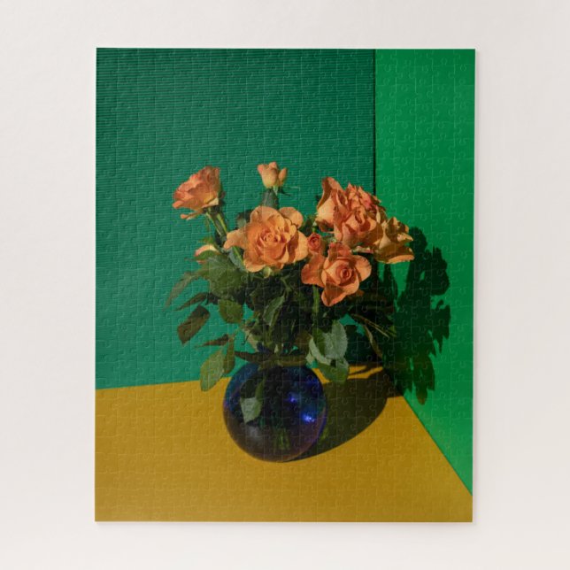 Puzzle Fleurs | Roses dans Vase (Vertical)
