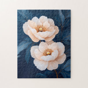Puzzle Fleurs Roses Vierges