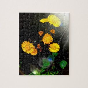 Puzzle Fleurs sauvages au soleil