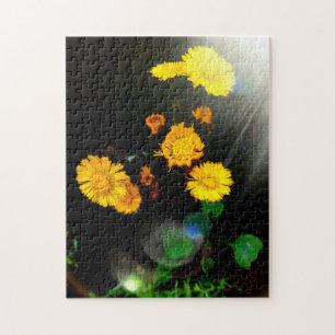 Puzzle Fleurs sauvages au soleil