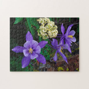 Puzzle Fleurs sauvages de colombine mutante
