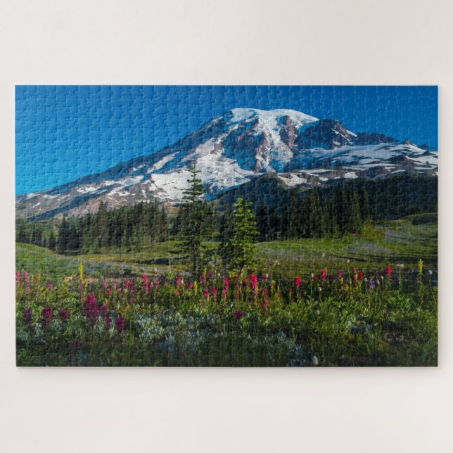 Puzzle Fleurs sauvages du Mont Rainer (Horizontal)
