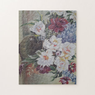 Puzzle Fleurs sauvages en aquarelle