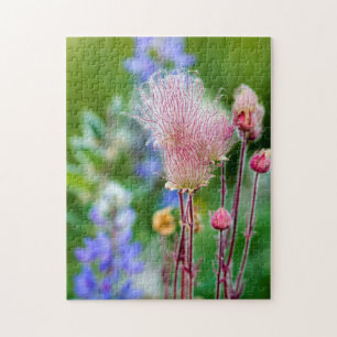 Puzzle Fleurs sauvages Prairie Smoke dans Aspen Grove 2