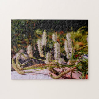 Puzzle Fleurs Sur Peinture Photo Huile Rocheuse